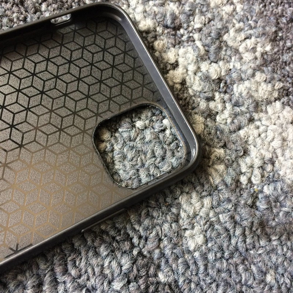 iPhone X/XS Case Orange Leaf Print Cover NEW - Picture 2 of 9